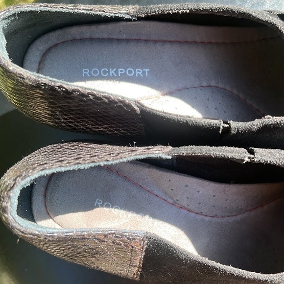 ROCKPORT Black Suede & Snakeskin
Heels / Pumps, Womens Size 8 - Picture 10 of 12